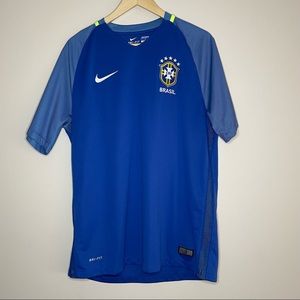 Nike 2016 Brasil International Jersey ~ L